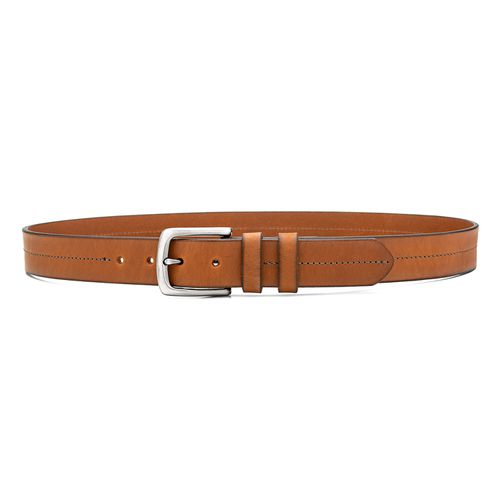 Cinto Couro Masculino Casual 17276 Whisky - Salerno Prime
