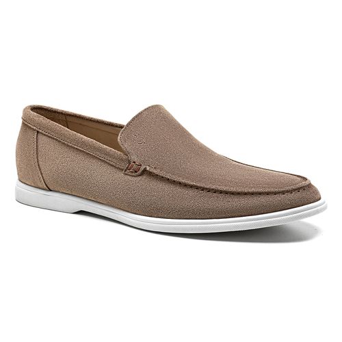 Sapato Loafer masculino 20551 Mouse em couro legítimo Salerno Prime, ideal para looks elegantes e versáteis com máximo conforto.