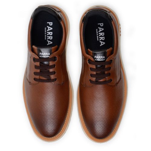 Sapatenis Tênis Masculino Oxford Social Confortável Macio Leve 2600 Havana