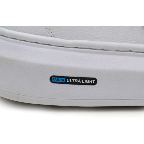 Sapatenis Masculino Leve Confortável Em Couro 100% Legitimo Parra Boots - Branco