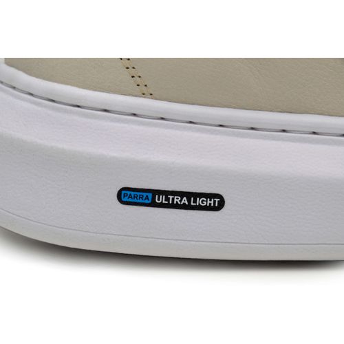 Sapatenis Masculino Leve Confortável Em Couro 100% Legitimo Parra Boots - Palha