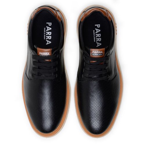 Sapatenis Tênis Masculino Oxford Social Confortável Macio Leve 2600 Preto