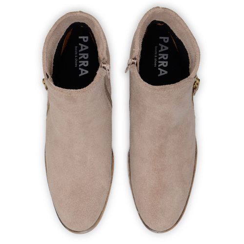 Bota Feminina Chelsea Cano Curto Camurça 100% Legítimo Areia