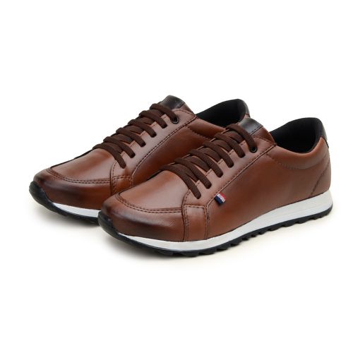 Tênis Masculino Jogger Casual Sapatênis Leve e Confortável - Havana