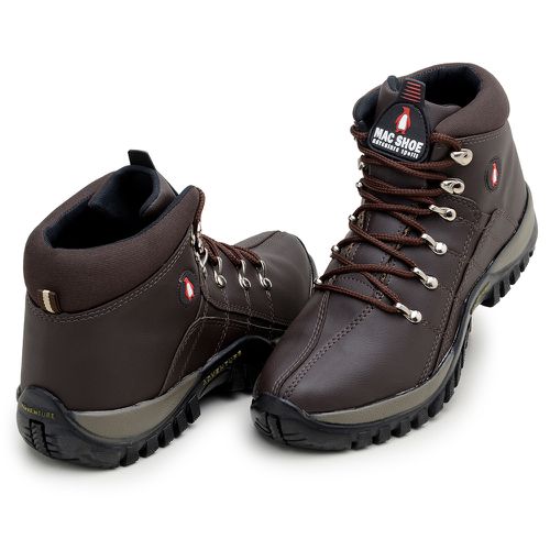 Bota Adventure Adulto Infantil Confortável Masculina Feminina Antiderrapante Parra Boots - Marrom