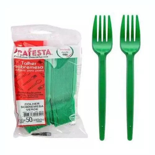 Garfo Sobrem. Cores C/50 PFT