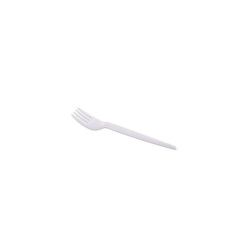 Garfo Refeição premium branco c/50