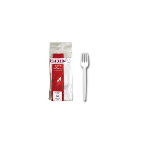 Garfo Refeição premium branco c/50