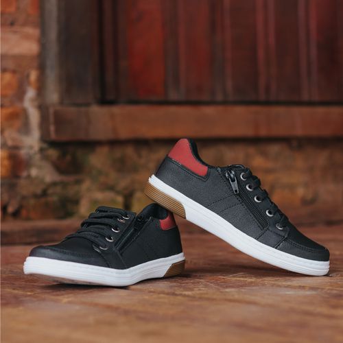 Sapatenis Casual Masculino Infantil Calce Fácil Mo... - PEDWAY