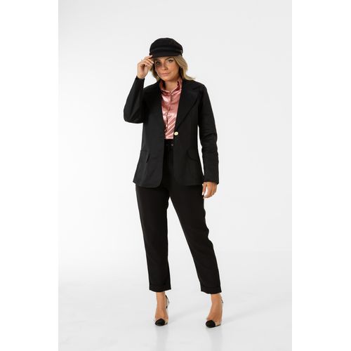 Blazer Feminino com Botão New York