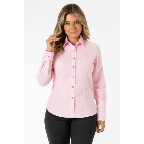 Camisa Feminina Rosa Claro Provence