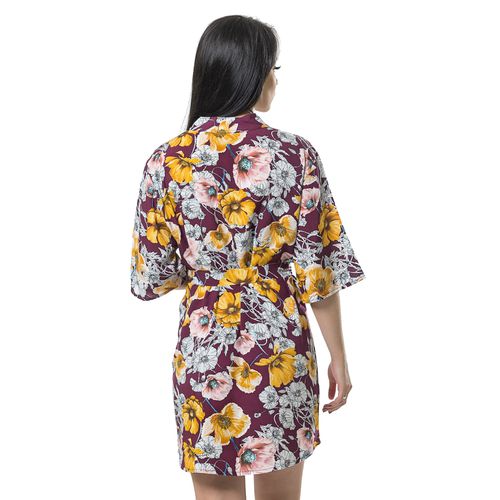 Saída de Praia Floral Kaftan Bali