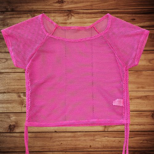 Cropped Tela Rosa - Power Keep