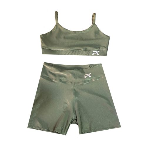 Conjunto Basic Oliva fio Brilho - Power Keep