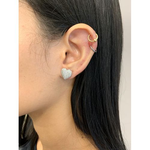 Piercing de Umbigo com 5 Diamantes sintéticos