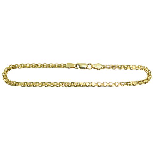 Pulseira em Ouro 18k Feminina Esteira