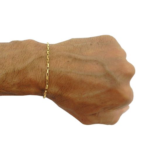 Pulseira em Ouro 18k Modelo Cartier com 2 4mm RDJ Joias