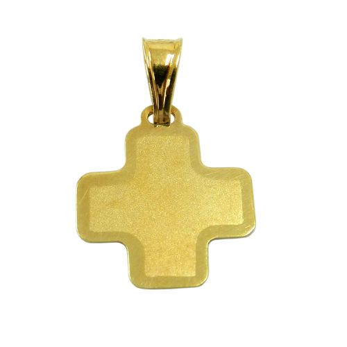 Pingente em ouro 18k Cruz