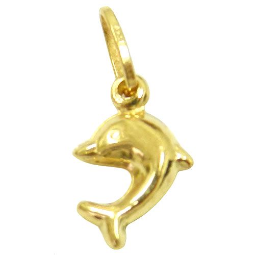 Pingente Feminino Ouro18K Golfinho Mini