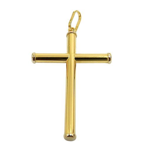 Pingente em Ouro 18K Cruz sem Cristo