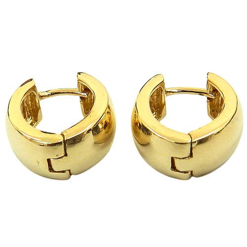 Brincos de Argola em Ouro 18K Click