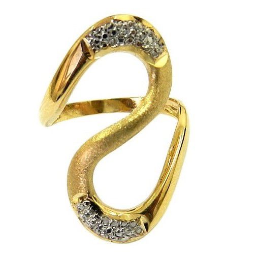 Anel Feminino de Ouro 18K sem pedras