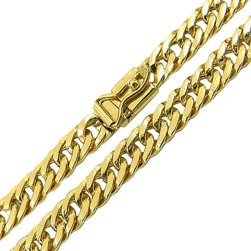 Cordão Masculino Groumet em Ouro 18K Maciço 60cm