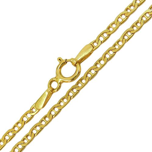 Corrente Feminina de Ouro 18K Chapada 40cm