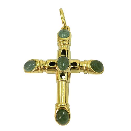 Crucifixo Grande de Ouro 18K 