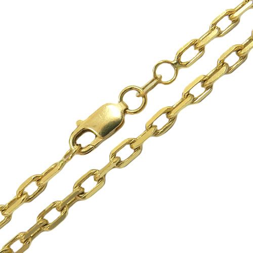 Corrente Masculina em Ouro 18K Maciça 60cm