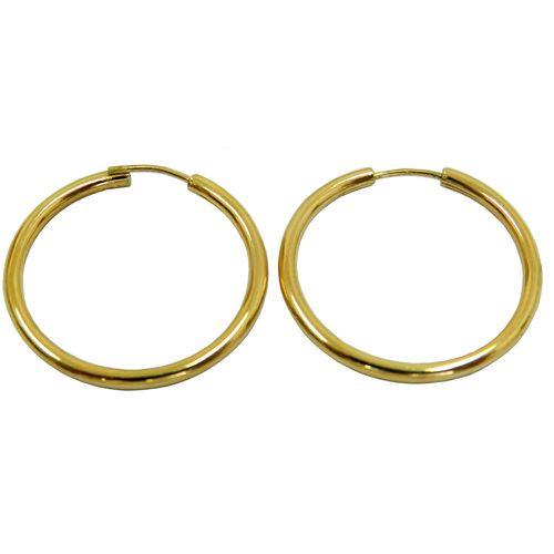 Argola de Ouro 18k 26mm