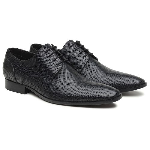 Sapato Social Derby Donatello Preto - Donatello - Bernotte