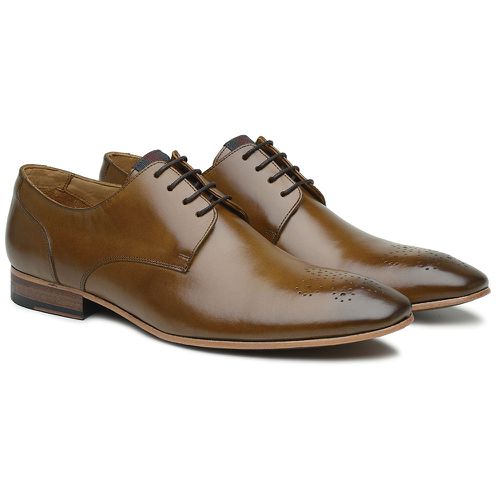 Sapato Social Derby Milano Whisky - Milano-3 - Bernotte