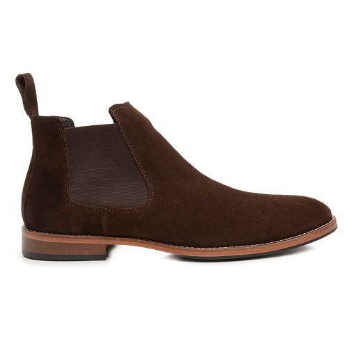 Bota Masculina Chelsea Venezia Camurça Cafe - Ven... - Bernotte