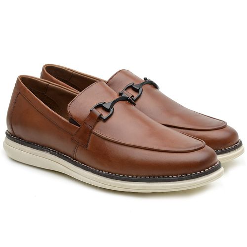 Sapato Casual Loafer Copa Whisky - Gian-1 - Bernotte
