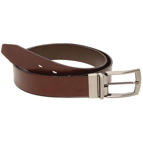 Cinto Dupla face Em Couro legitimo Premium Cafe /M... - Bernotte