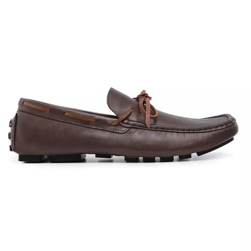 Mocassim Drive Masculino Couro cafe - 1001 - Bernotte