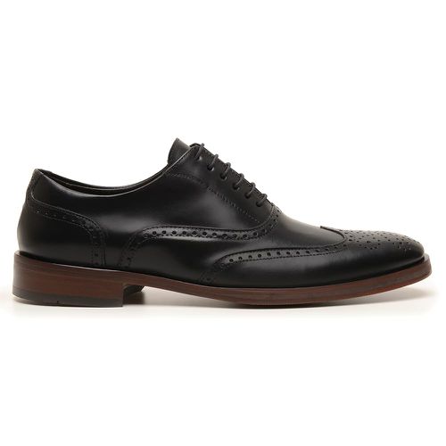 Sapato Masculino Premium Oxford Scavi Preto Bernot... - Bernotte