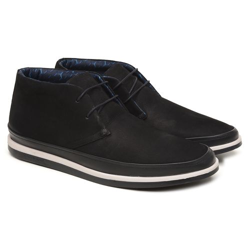 Bota Masculina Ankle Boot Nobuck Preto - Barbieri- - Bernotte