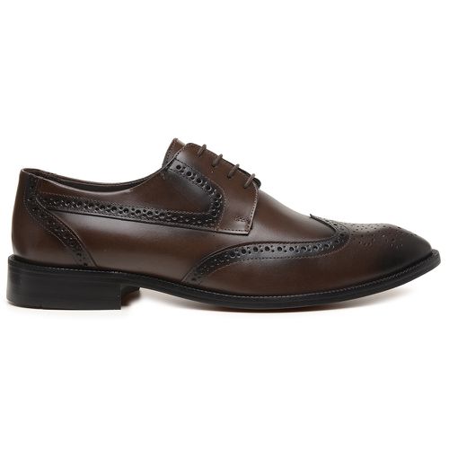 Sapato Masculino Derby Eleganza Cafe - Eleganza02 - Bernotte