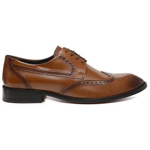 Sapato Masculino Derby Eleganza Whisky - Eleganza - Bernotte