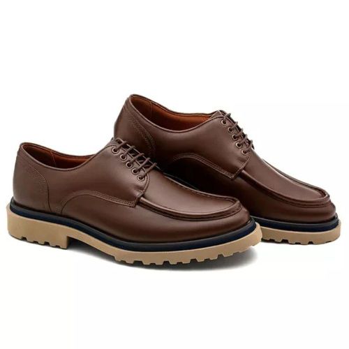 Sapato Derby Casua Brow Tabaco Bernotte - Brow1 - Bernotte