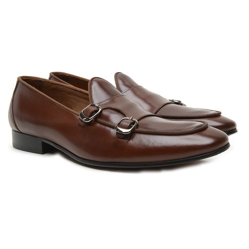 Sapato Masculino Monkstrap Carmelo Mouro - Carmelo... - Bernotte