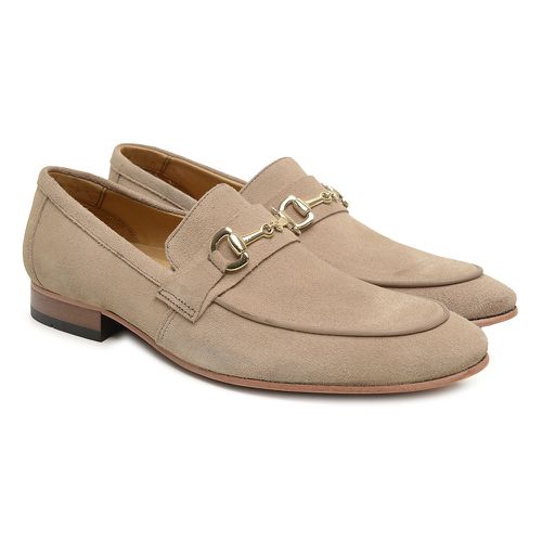 Sapato Masculino Loafer Maurizio Areia - Maurizio- - Bernotte
