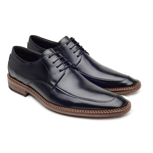 Sapato Social Derby Premium Preto - Rocco-1 - Bernotte