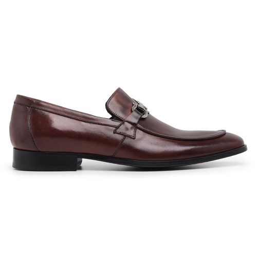Sapato Social Em Couro Masculino Mouro - Giacomo - Bernotte