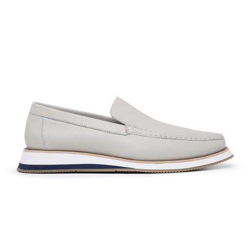 Sapato Casual Tokyo Masculino Couro Off White - To... - Bernotte