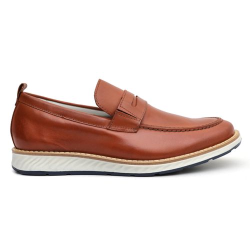 Loafer Masculino Esporte Fino Roma em Couro Legiti... - ROTA SHOES
