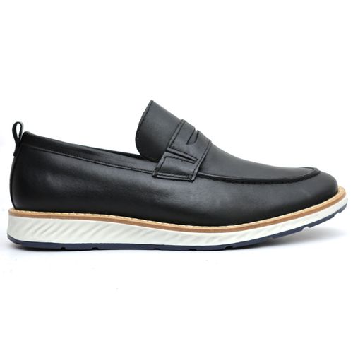 Sapato Masculino Loafer Roma Esporte Fino em Couro... - ROTA SHOES