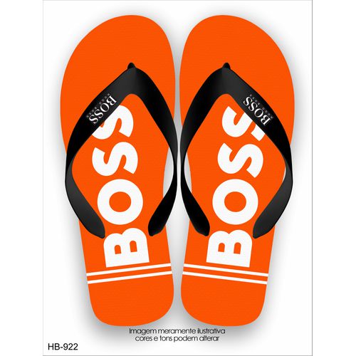 Chinela Boss Orange Importada Verão Super Macia So... - ROTA SHOES